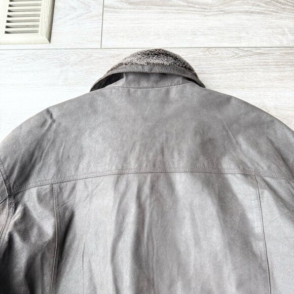 Covington Brown Leather Insulated Jacket - Picture 10 of 16